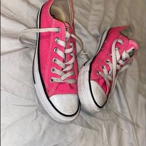 hot pink converse